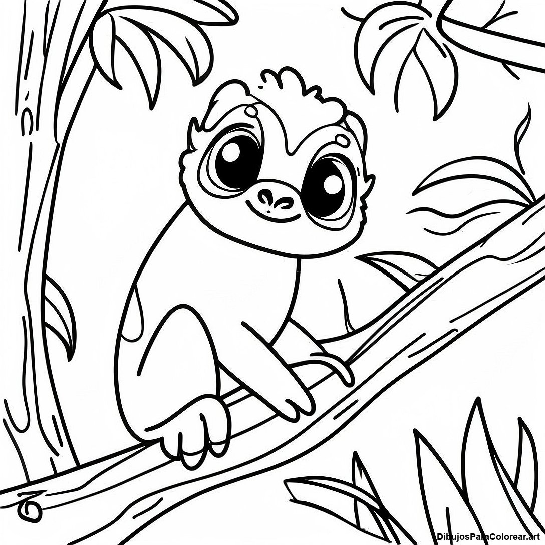 Pagina Para Colorear Animales De La Selva Tropical De Costa Rica 127065 60650