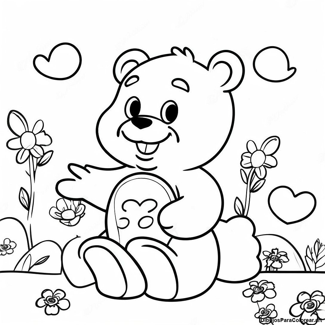 Pagina Para Colorear De Los Ositos Carinositos Vintage 134188 66306