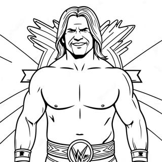 Pagina Para Colorear De La Wwe 101058-39508