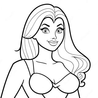 Jessica Rabbit Páginas Para Colorear