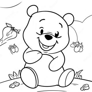 Pagina Para Colorear De Halloween De Winnie The Pooh 101495-39954