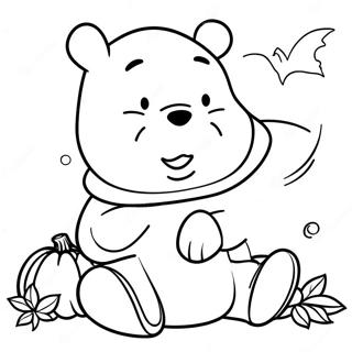 Pagina Para Colorear De Halloween De Winnie The Pooh 101495-39955