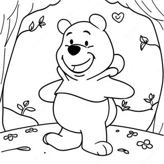 Pagina Para Colorear De Winnie The Pooh En Disfraz Espeluznante 101496-39958