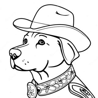 Pagina Para Colorear De Labrador Sheriff 101677-40094