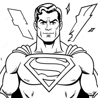 Pagina Para Colorear De Shazam Con Rayos 102787 40965