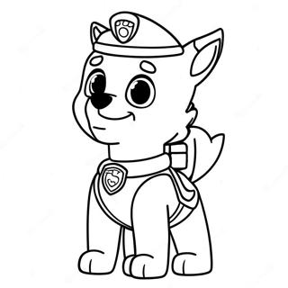 Pagina Para Colorear De Everest De Paw Patrol 102939-41075