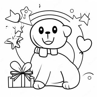 Pagina Para Colorear De Celebracion Alegre De Te Extranamos 102968 41108