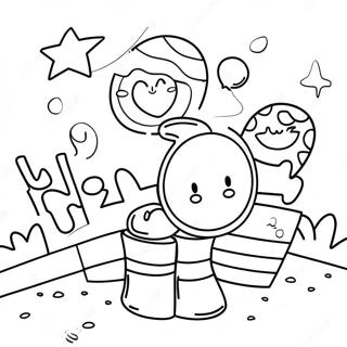 Pagina Para Colorear De Tarjeta Divertida De Te Extranamos 102969-41110