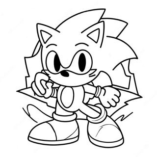 Sonic X Páginas Para Colorear