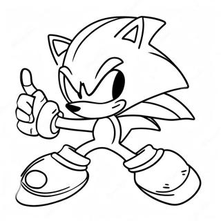 Pagina Para Colorear De Sonic X Aventura Rapida 103480-41498