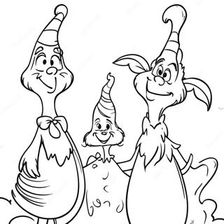 Personajes De Whoville Páginas Para Colorear