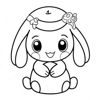 Pagina Para Colorear De Cinnamoroll Lindo 103865-41796