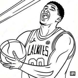 Pagina Para Colorear De Jayson Tatum Haciendo Una Volcada 104200-42060