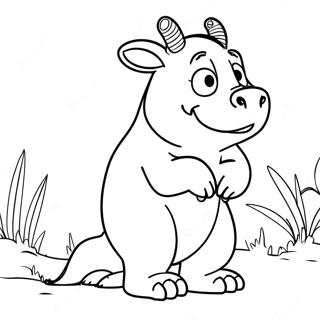 Gruffalo Páginas Para Colorear