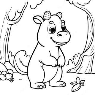 Pagina Para Colorear Del Gruffalo 104919-42615