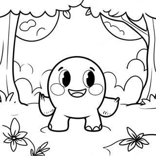 Pagina Para Colorear De Om Nom En Un Bosque 104973 42666