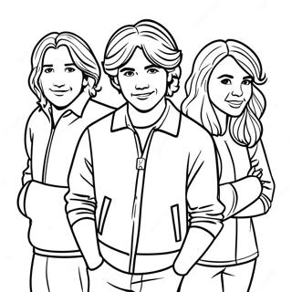 Pagina Para Colorear De High School Musical 105406-43006