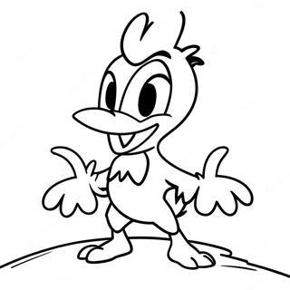 Pagina Para Colorear Divertida De Woody El Pajaro Carpintero 105459 43051