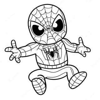 Pagina Para Colorear De Bebe Spiderman 105536-43108