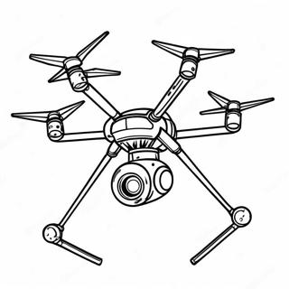 Pagina Para Colorear De Diseno De Dron Asesino Malvado 105691-43235