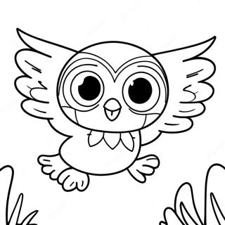 Pagina Para Colorear De Owlette Volando Alto 106258-43669