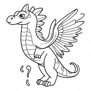 Pagina Para Colorear De Rainwing De Wings Of Fire 106283-43686