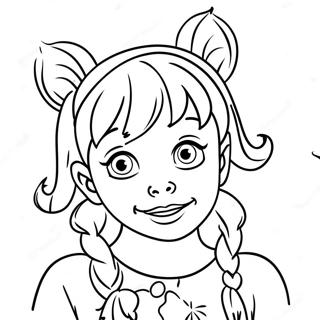 Cindy Lou Quién Páginas Para Colorear