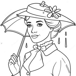 Pagina Para Colorear De Mary Poppins 106489-43847