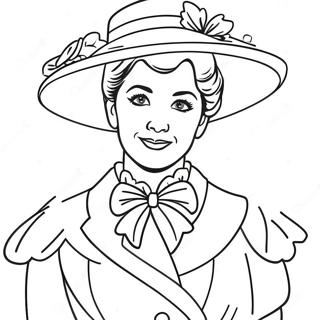 Pagina Para Colorear De Mary Poppins 106489-43848