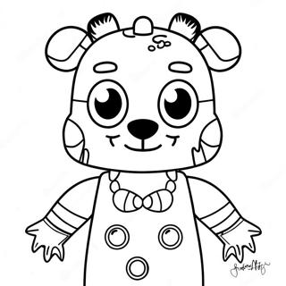 Pagina Para Colorear De Sister Location Fnaf 106693-44006