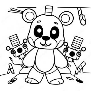 Pagina Para Colorear De Sister Location Fnaf 106693-44008