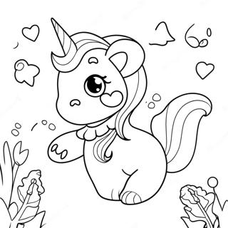 Pagina Para Colorear De Gato Unicornio Sirena Magica 106748-44061