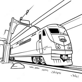 Pagina Para Colorear De Tren Amtrak 106923-44186