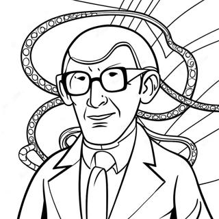 Pagina Para Colorear Del Villano Doc Ock 106952-44217