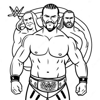 Pagina Para Colorear De Wwe 107025-44268