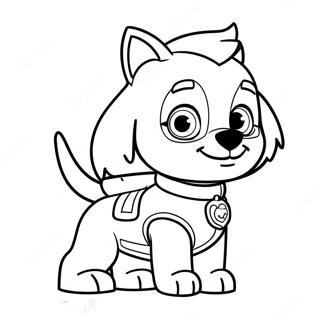 Pagina Para Colorear De Zuma De Paw Patrol 107511-44651