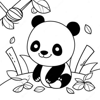 Pagina Para Colorear De Mimi Panda 107537-44672