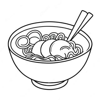 Ramen Páginas Para Colorear