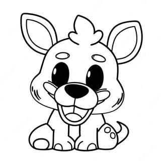 Mangle Fnaf Páginas Para Colorear