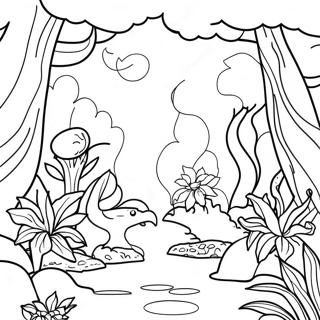 Pagina Para Colorear Del Jardin Del Eden 109876-46555