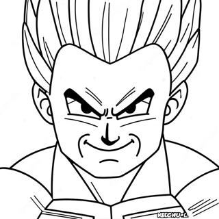 Vegeta Páginas Para Colorear