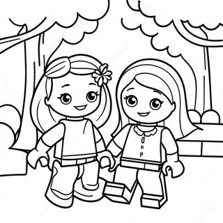 Legoland Páginas para colorear