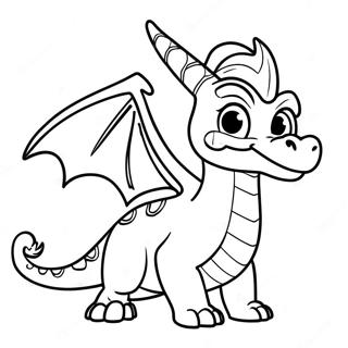 Pagina Para Colorear De Spyro 110290-46875