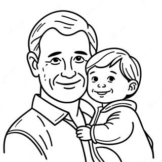 Pagina Para Colorear De Papa Y Nino Adorables 110397-46968