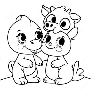 Pagina Para Colorear De Los Amigos De Babyfirst 110449-47008