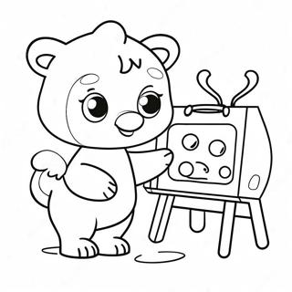 Pagina Para Colorear De Las Divertidas Actividades De Babyfirst 110450-47012