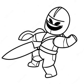 Pagina Para Colorear De Ninja Roblox Sigiloso 110780 47266