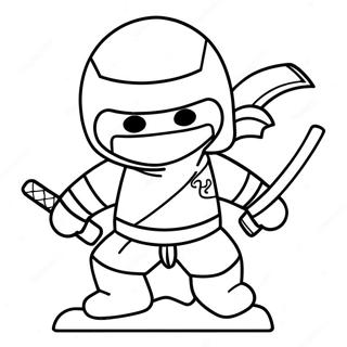 Pagina Para Colorear De Guerrero Ninja Roblox 110781 47271