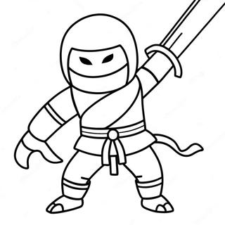 Pagina Para Colorear De Guerrero Ninja Roblox 110781 47272