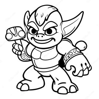 Pagina Para Colorear De Skylanders 111087-47519